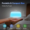 Portable Timer Kid Relaxing Sleep Aid Soothing Music Bedside Lamp Baby White Noise Sound Machine with Night Light
