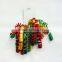 Christmas Decoration Set:Metallic Fancy Bow and Colorful Curly Ribbon