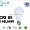 CRI>85 7W /9W LED glass and ceramic bulb with high efficacy &2 years warranty trade assurance supplier