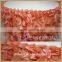 TS055D Beautiful Fancy Organza Curly Willow Table Skirting for Wedding Quality Choice