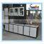 MDF panels metal kitchen cabinet prefab kitchen cabinet