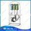Well equipped stainless steel hanging kitchen utensil set