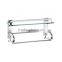 High quality wall mounted bathroom glass shelf