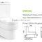 Porcelain home washdown two piece chinese new design toilet W8049