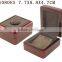 W1080ES Leather Top Finish Lacquer Earring Holder Wooden