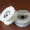 U deep groove ball nylon bearing for sliding door and winow rollers 696