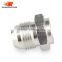 Real Alloy Fittings Hose Connector Wholesale An Male Aluminium Weld On Fitting Aluminum Hose Adapter AN6-ONE