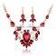 Jofo Brand 2016 Latest Popular Lady Alloy Blue Crystal Jewelry Set For Women and Lady