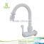 Low Price China Factory Plastic goose neck kitchen sink faucet