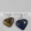 Assorted Natural Stone Heart Gemstone Pendants