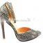 sexy shoes high heel for party ,lady office Buckle Strap high heel shoes