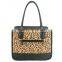 Fashion patchwork leather bible case / ladies bag / patch leather bag