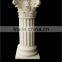 Unique hand carved natural stone pedestal