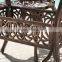 Garden furniture Outdoor Metal Aluminum Dining Table Chair