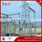Hot sale galvanized power pole q235 steel transmission line steel pole tower