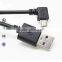 Right angle usb adapter