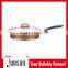28cm Non-stick Deep Frying Pan/Die Cast Aluminum Frying Pan with Glass Lid
