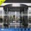 Wuxi modern industrial building, 2 wings automatic revolving door, CE UL ISO9001 certificate