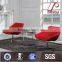 lounge chair with footrest, leisure swivel chair with footrest, modern recliner leisure chair H-11