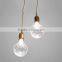 220V Clear Crystal Bulb Lamps Transparent LED Lights for Projects