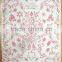 kitchen digital printed linen tea towel for home decorationl,promotion and gift-black print