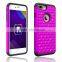 Fashional slim armor rhinestone hybrid case for iPhone 7 PLus back crystal cover