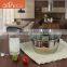 Allnice 20cm Mirror polish glass cover classics stainless steel milk pot