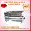 Snack food equipment electric fryer with BBQ grill with sauce pots cabinet