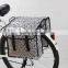 ladies fashion cycling leopard double bag