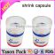 Yason professional supplier heat shrink capsules pvc shrink capsule sleeve custom pvc shrink capsule                        
                                                Quality Choice