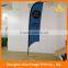 2016 Promotional custom advertising swooper flag advertising flag pole feather banner flag with dye sublimation