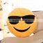 Creative round household pillow cushion emoji pillow cartoon pillow plush