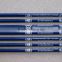 7" standard size round shape 2.0mm HB lead promotion personalized pencil