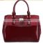 Amazon Stylish Women Pu Leather Vertical Utility Top Handle Handbag Business Briefcase Office Lady Purse