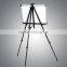 picture bracket, stand poster,display stand,tripod stand in silver and black