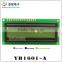 16x1 lcd display module 1601 Character LCD Display 5V yellow /green alphanumeric lcd display module