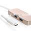 New Style Reverse Charging Type-C Hub to Usb 3.0 Hub for 12-inch Macbook