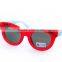Lovely OEM frame cute girls custom logo retro kids sunglasses