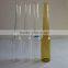 20ml low borosilicate glass ampoule with blue dot printing