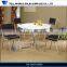 Grey Dining Room Furniture 8 Seats Acrylic Dining Table Chairs