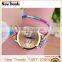 New design colorful braid rope geneva elephant watch weave chain bracelet watch