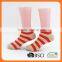 custom cotton walking sports stripe seamless socks for children