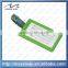 souvenr 3D custom airplane soft PVC rubber luggage tag