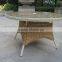 Hotel outdoor rattan modern French table for dining