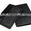 Tablet PC Universal bluetooth keyboard Buckle leather case suit for Android Windos IOS system bluetooth 3.0