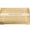 househole wood tray for bread / wood food tray