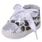 Newest ! Cute Dress Girl Flower Bow Baby Shoes 0- 24 Months manufacturer in China