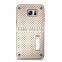 New TPU+PC Soft Mesh Silicon Case Cover For Samsung Note 5 Premium Armor Defender 2in1 Cover Cases Kickstand