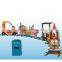 Quality hot selling electric train rail cartoon kids train