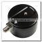 High quality 2.5inch bottom mounted pressure gauge for medical use with chrome connector